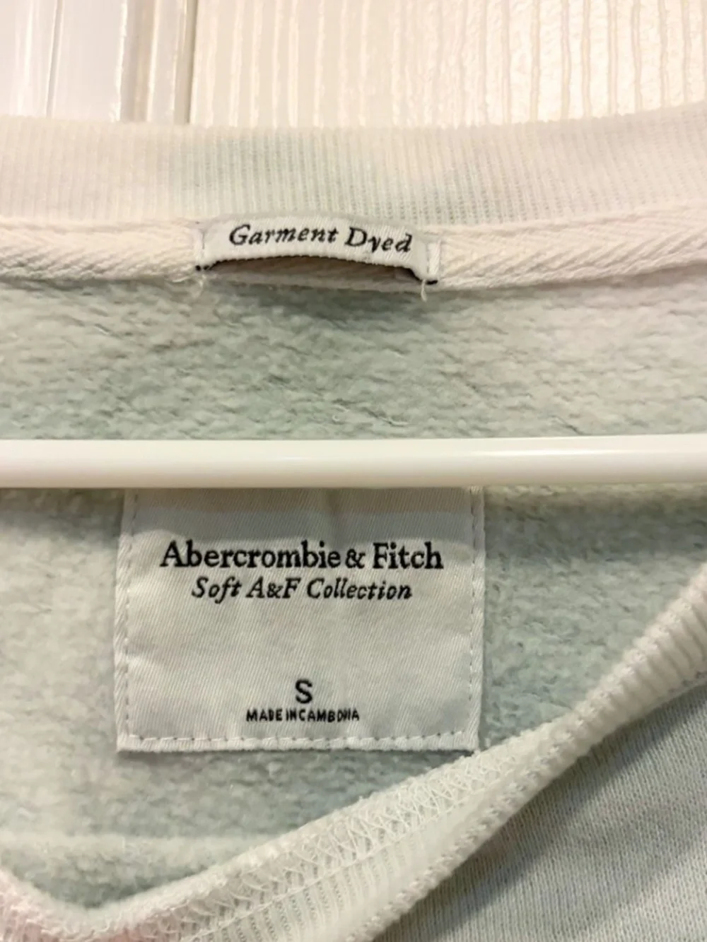 Abercrombie & Fitch Tie-dye Soft A&F Collection Crewneck Sweatshirt